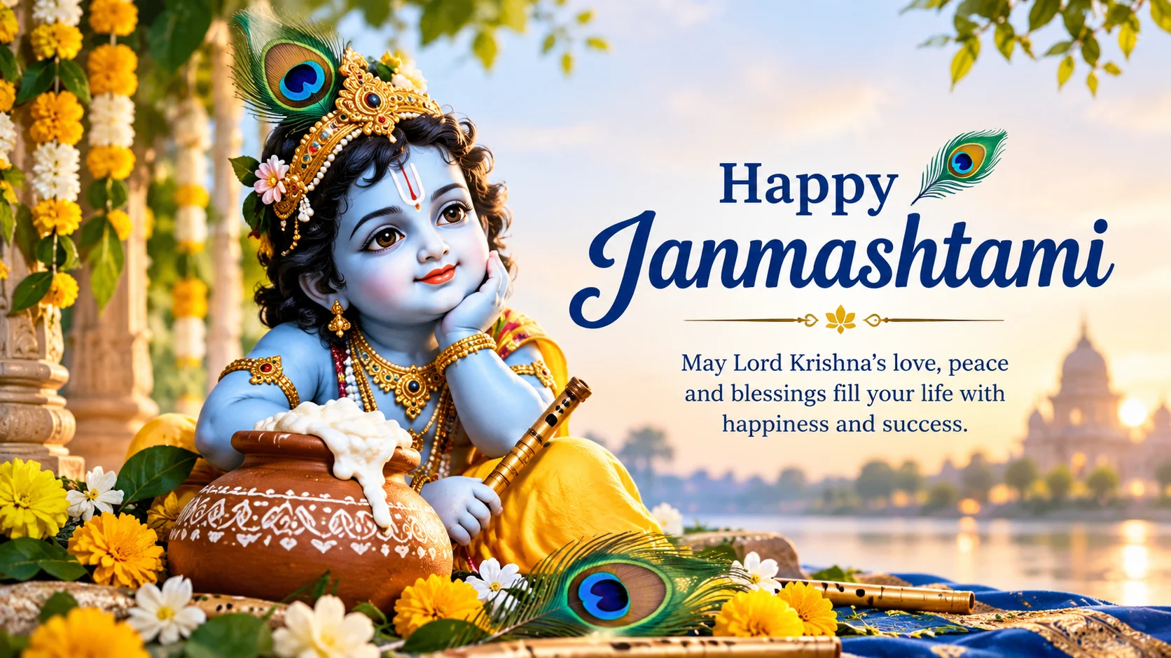Lord Krishna Janmashtami Wishes
