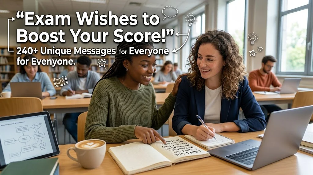 best wishes for exam