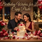 birthday wishes for love copy paste
