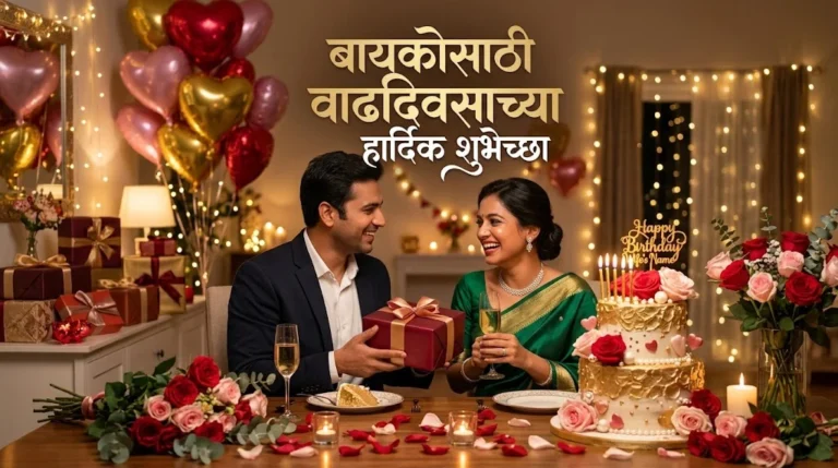 birthday wishes for wife in marathi