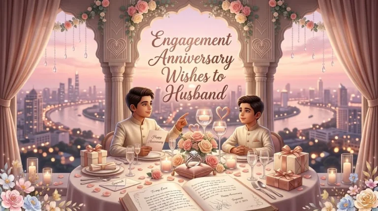 engagement anniversary wishes to husband