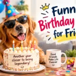 funny birthday wishes for friend
