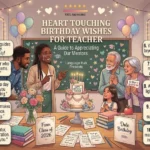 heart touching birthday wishes for teacher