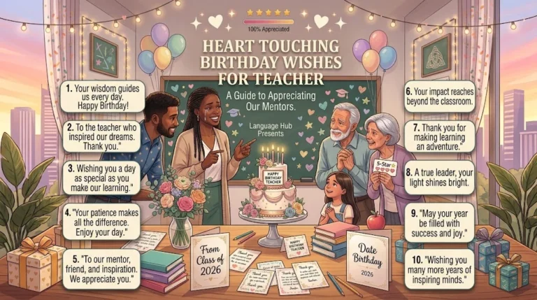 heart touching birthday wishes for teacher
