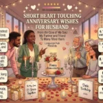 short heart touching anniversary wishes for husband