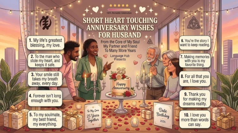 short heart touching anniversary wishes for husband