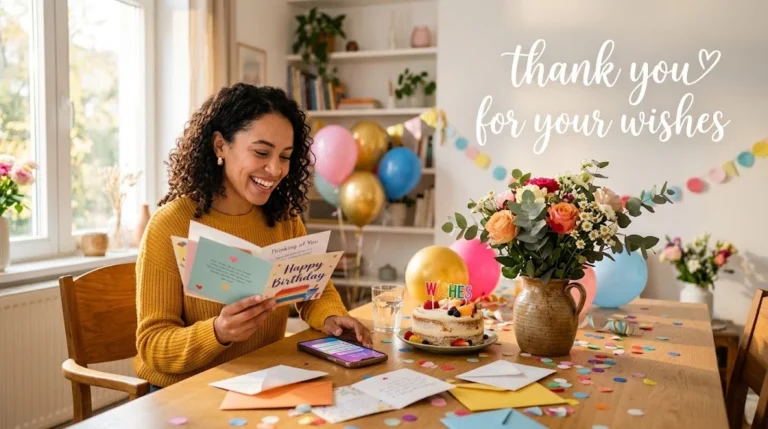 thank you for your wishes