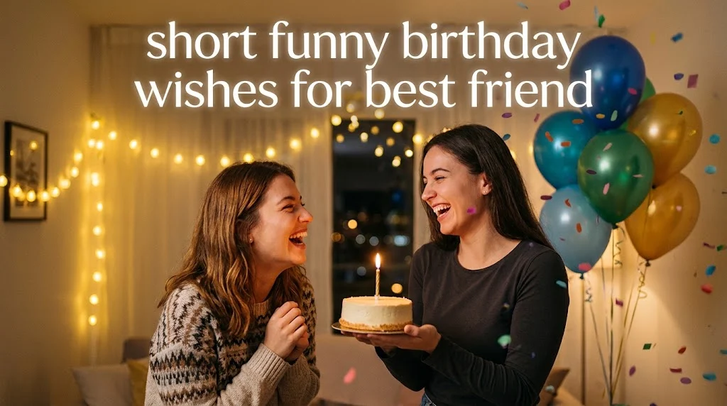short funny birthday wishes for best friend